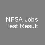 National Forensic Science Agency Ministry of Interior Jobs OTS Test Result