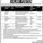 Govt Vacancies At National Institute of Folk Traditional Heritage