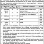 Latest Govt Jobs Lahore Punjab Today 2022 At Energy Department