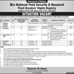 Today Govt Jobs Pakistan Matric Base At Plant Breeders Rights Registry