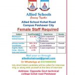 Allied School Kohat Road Campus Peshawar City Jobs
