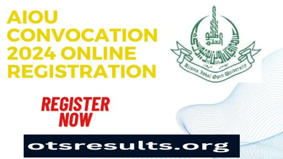 AIOU Convocation Online Registration 2024 | Last Date Extended